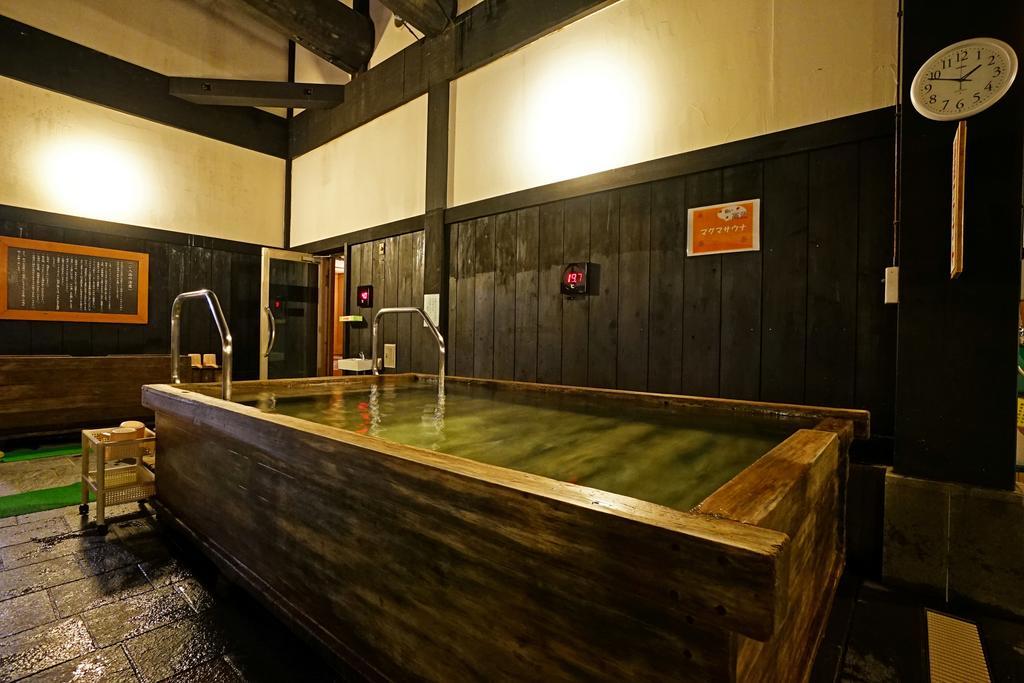 Mikasa Tennen Onsen Taikonoyu Sparesort Hotel Taiko Bettei Hatago Iwamizawa Buitenkant foto